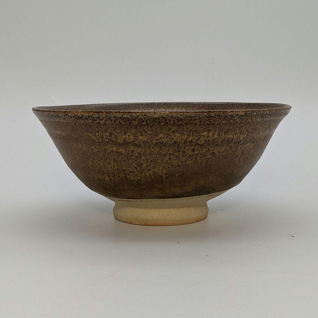 小倉円平 円平焼 金結晶茶盌 共箱共布栞 抹茶碗 抹茶茶碗 茶道具 小倉圓平