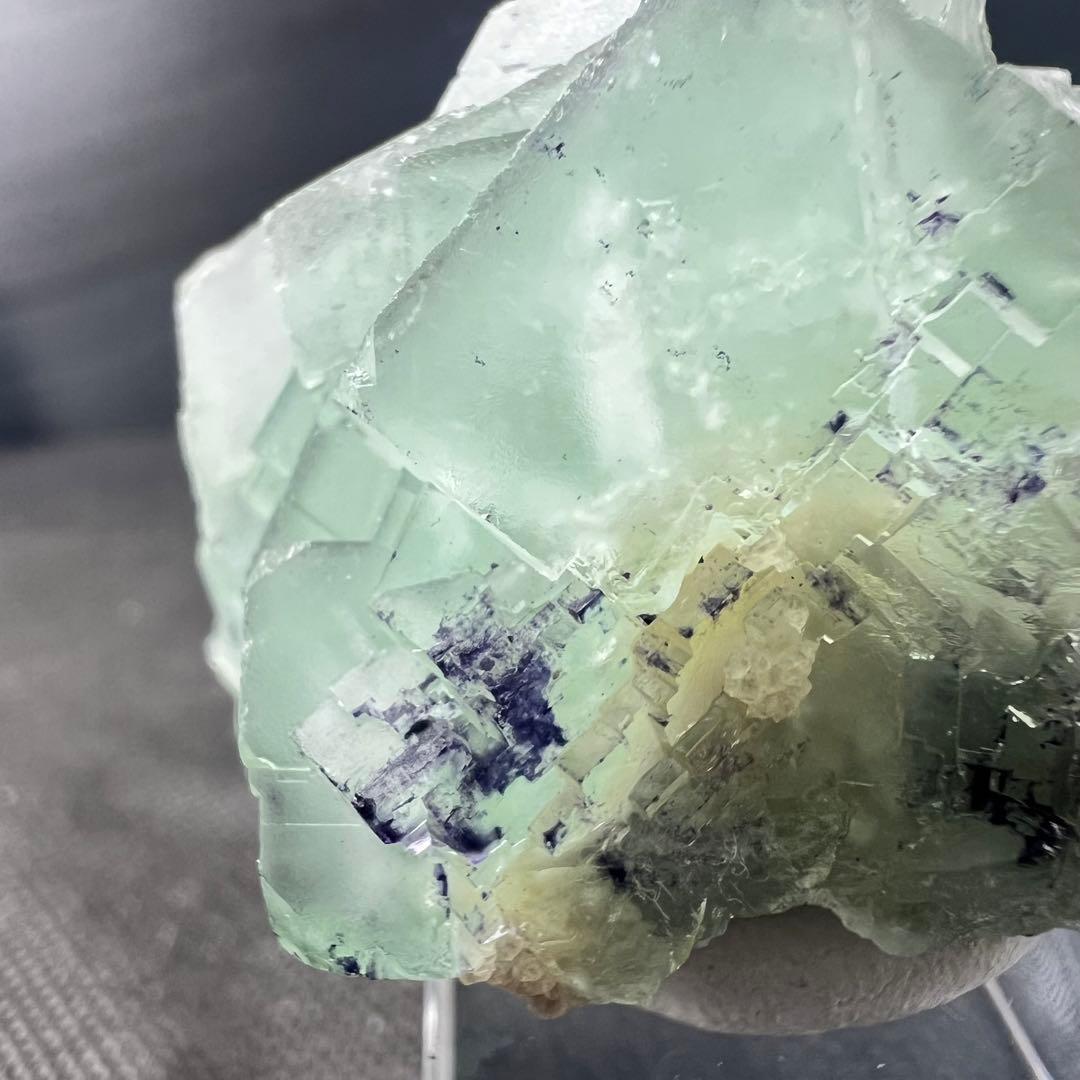 北京産　「瓶覗色（かめのぞきいろ）」フローライト