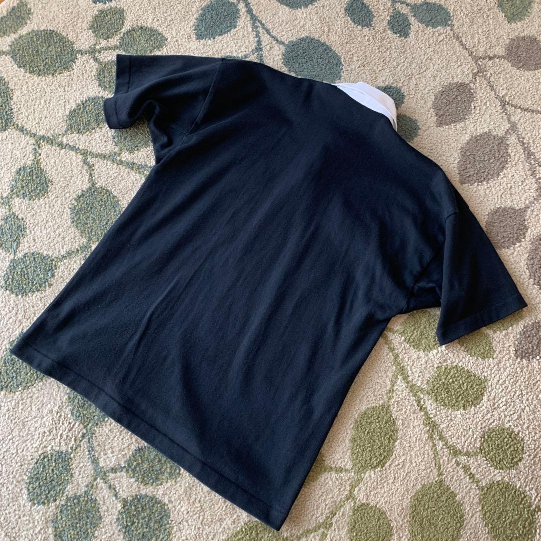 ニュージーランド　オールブラックス Steinlager ラガーシャツ S