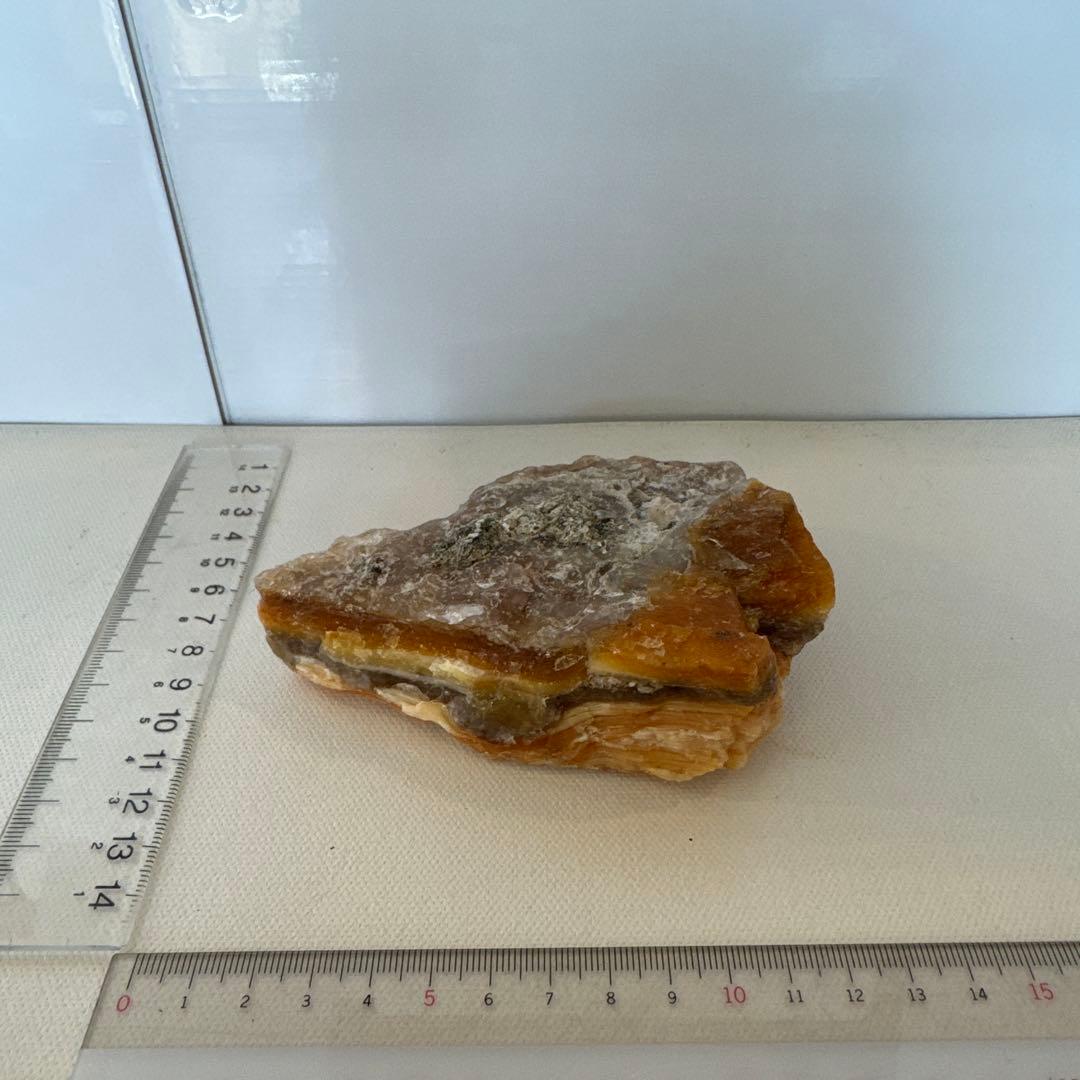 松田　2点　北海道石　然別オパール　蛍光オパール324g、84g