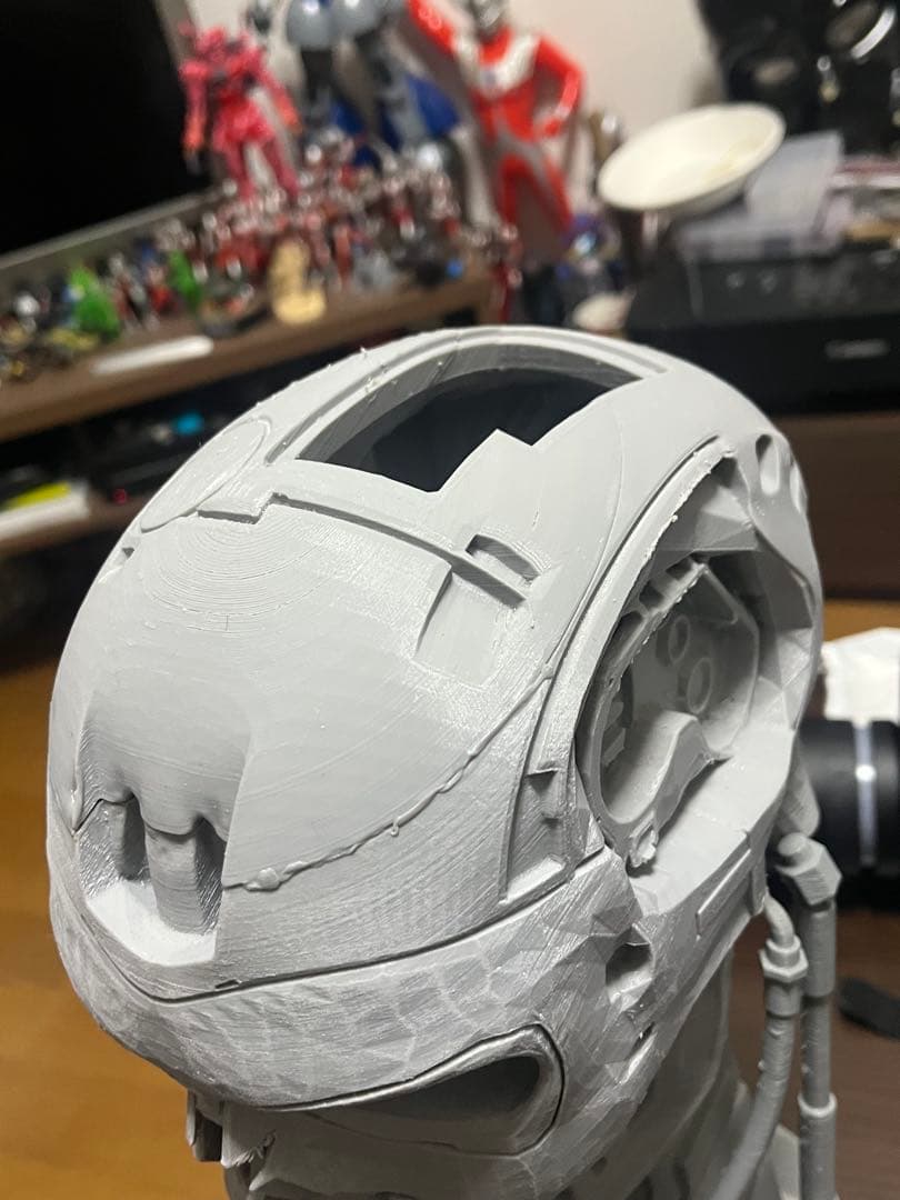 ユキえもん　現状品T-800 エンドスケルトン 等身大サイズヘッド