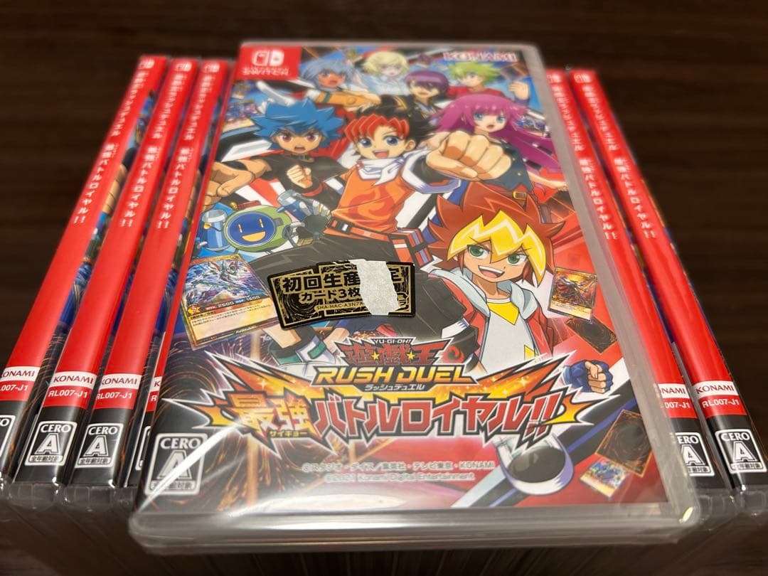 Switch 遊戯王ラッシュデュエル 最強バトルロイヤル!! 16個セット