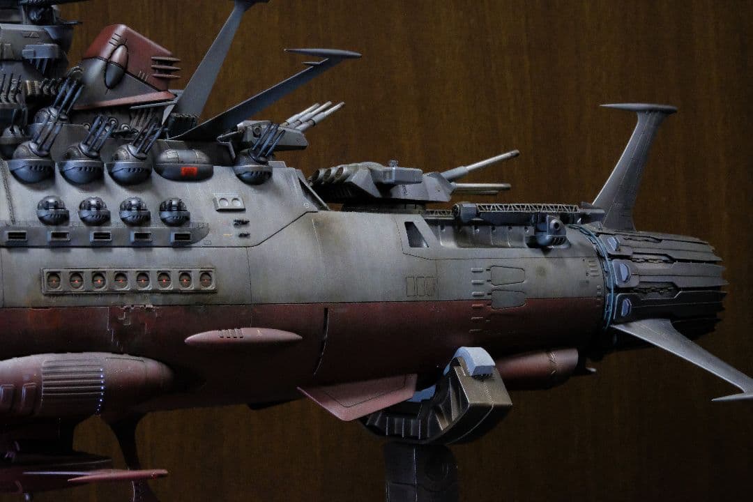 宇宙戦艦ヤマト 1/350 バンダイプラモデル 改造完成品