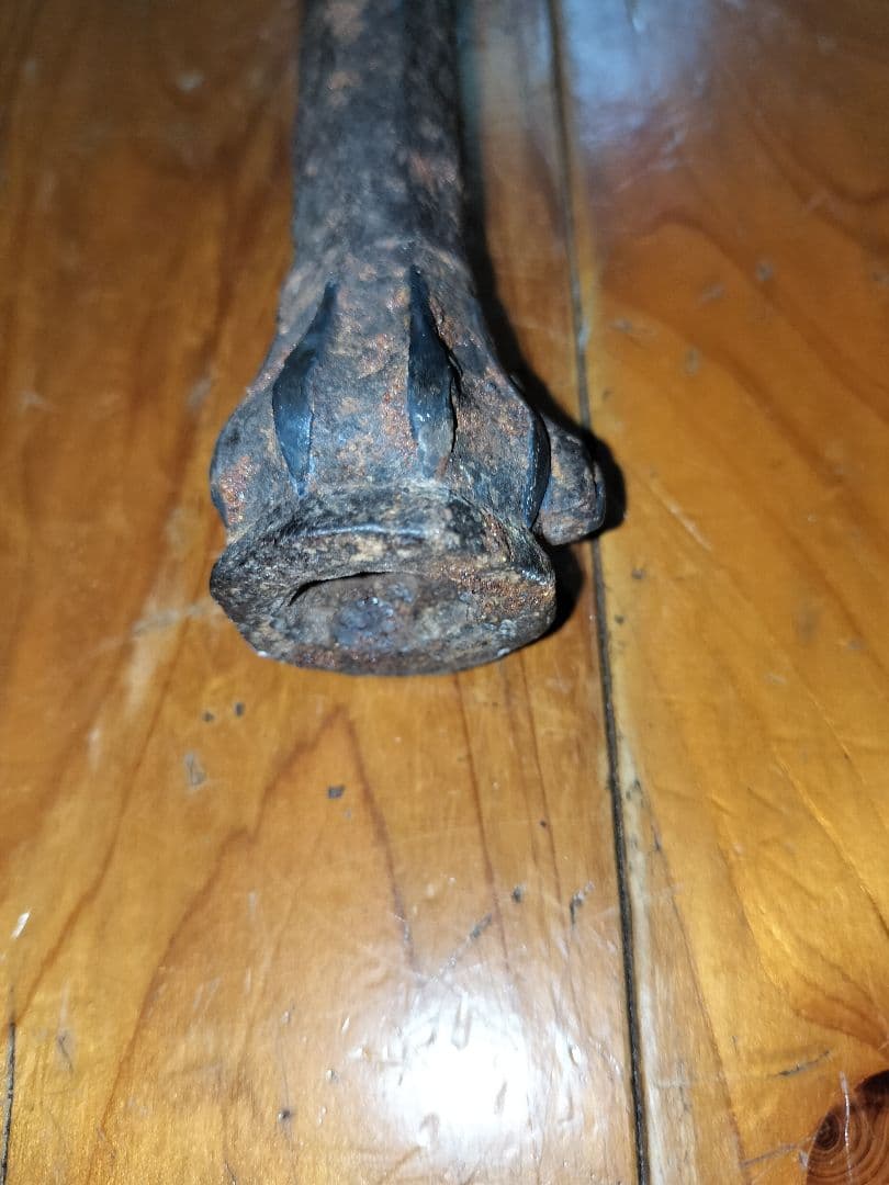 火縄銃の筒のみ