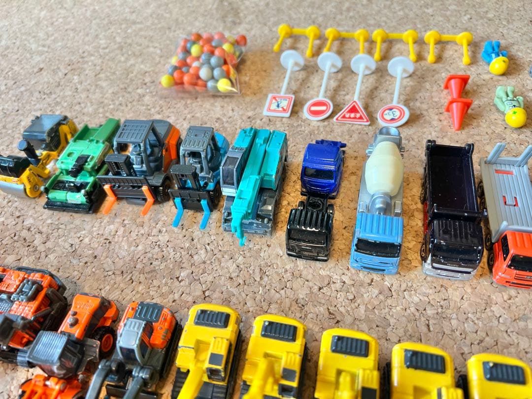 トミカ 建設車両 重機　工事現場3点セット　廃盤トミカ、レア車多数アリ