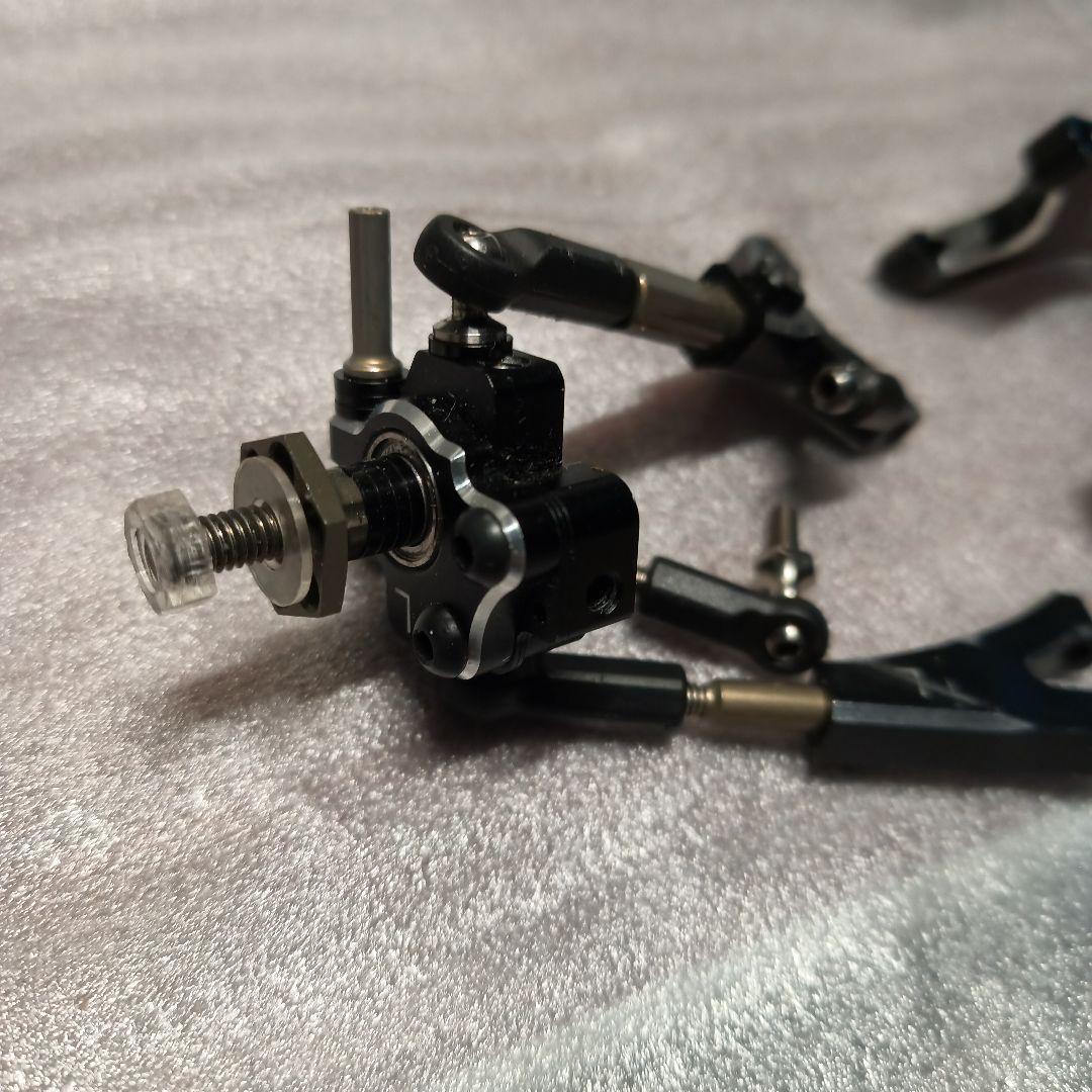 YD-2 フロントのアルミ足周り(ヨコモ純正)