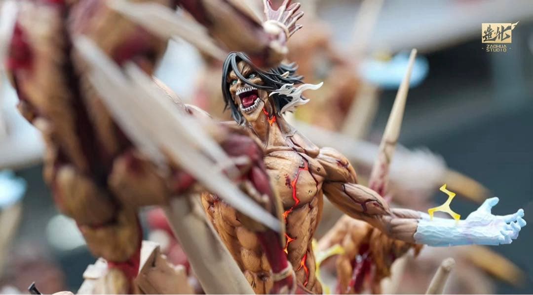 進撃の巨人 巨人対戦 宣戦 フィギュア ガレージキット