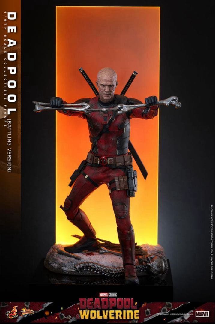 ホットトイズ 1/6 デッドプール ＆ ウルヴァリン バトル版 MMS782
