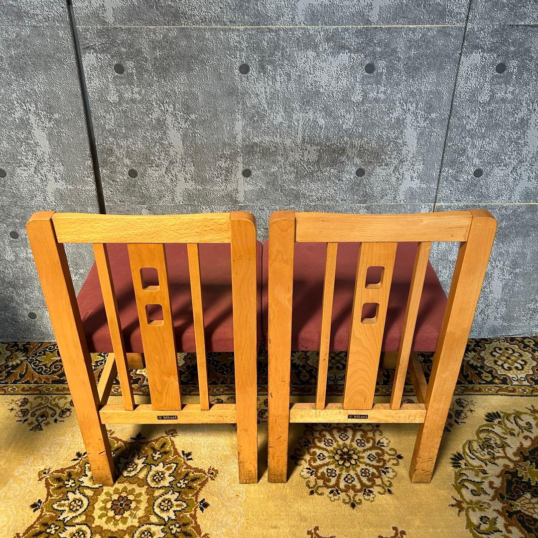 ꧁光製作所 hikari꧂カウンターチェア4脚 昭和レトロ 店舗什器 ダイニング