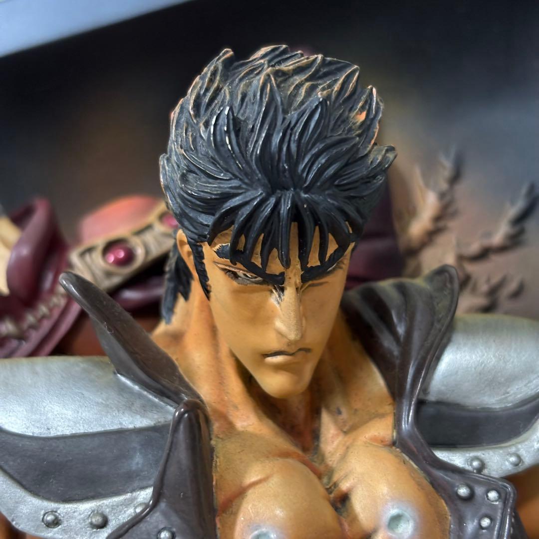 北斗の拳 ケンシロウ ラオウ 立体フィギュア ポスター スタンド 重厚 正規品