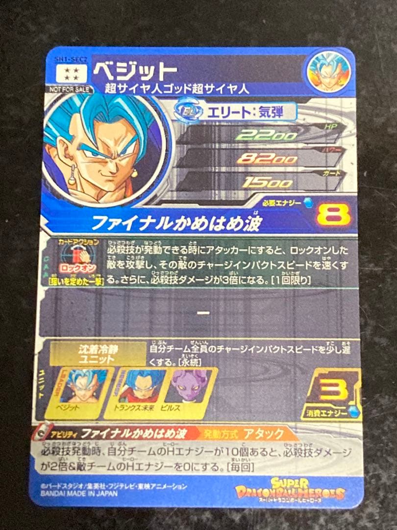 ベジット　SH1-SEC2