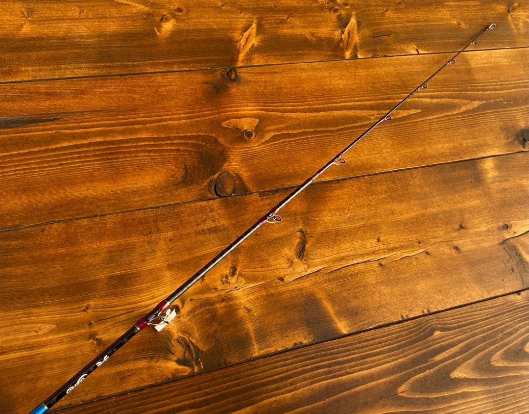 ジギングロッド　3ピースパックロッド　Fujiガイド タイラバ　カーボン　MH