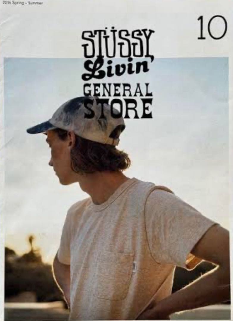 廃盤　stussy livin ポスター