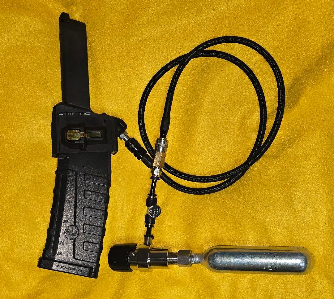 最終値下げ！アサシンAAP01用★CTM製M4アダプター使用外部ソースセット