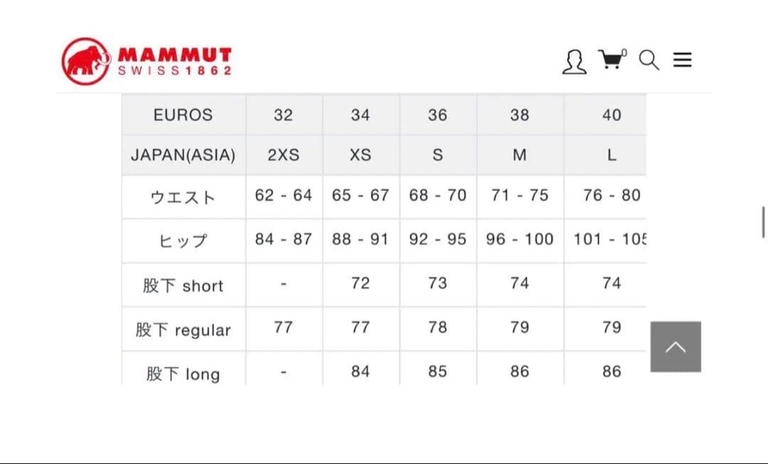 マムートレディース スキーパンツ 水色