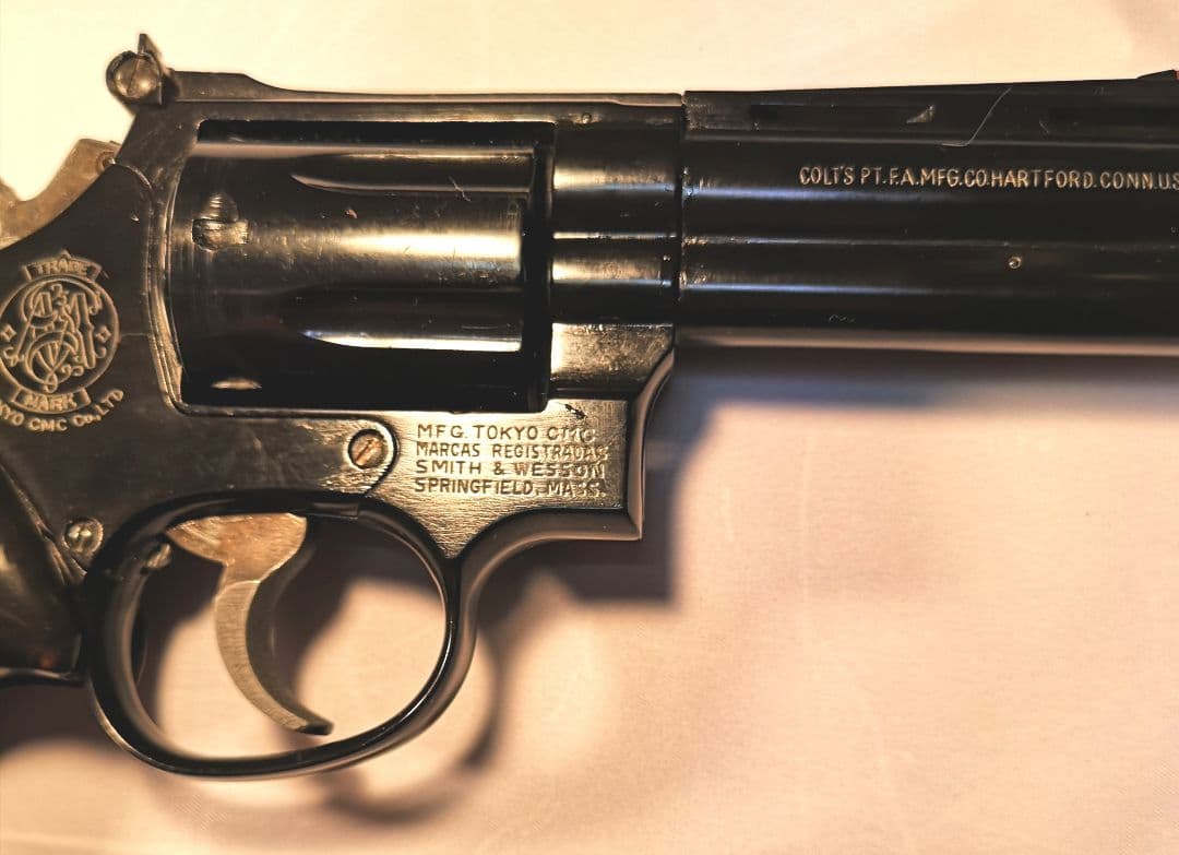 CMC スマイソン357マグナム 4インチ ABS製モデルガン