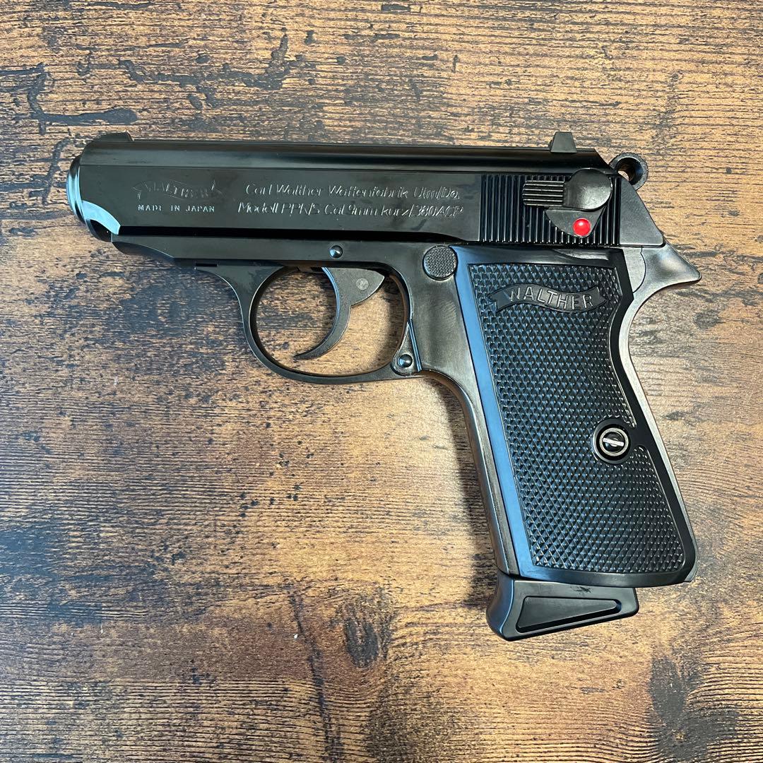 マルゼン ワルサー ニューPPK/S ブラックメタル+予備マガジン