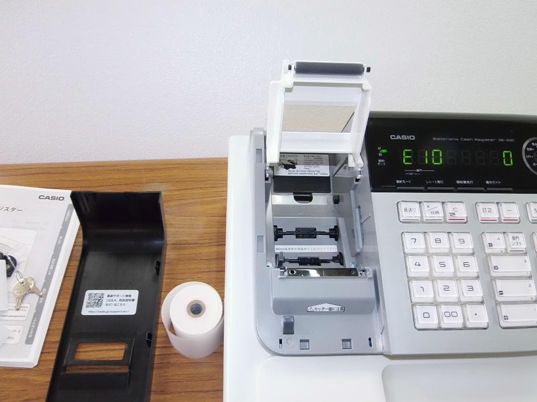 CASIO SE-S30-SRL 電子レジスター 250528