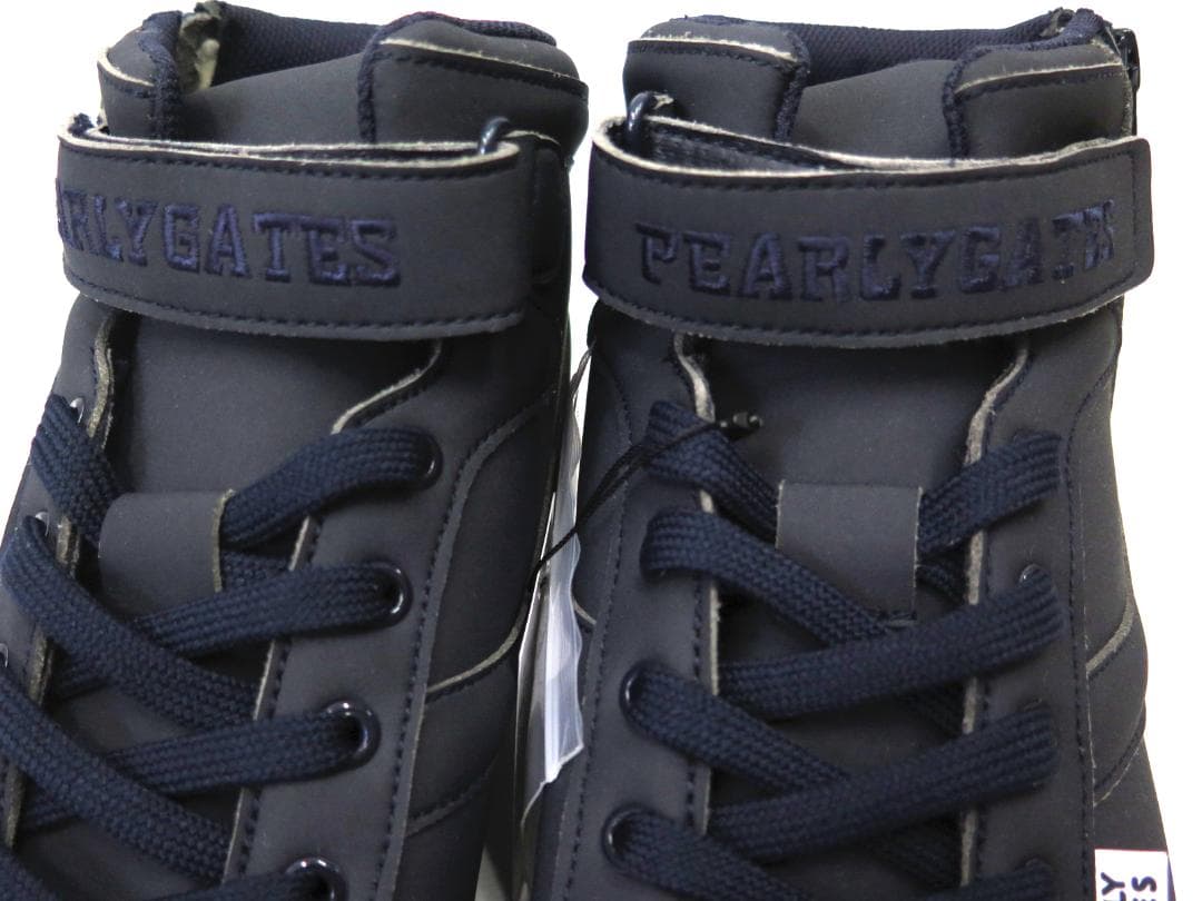 展示品●パーリーゲイツ●ミドルカット　ソフトスパイクゴルフシューズ　25.5cm