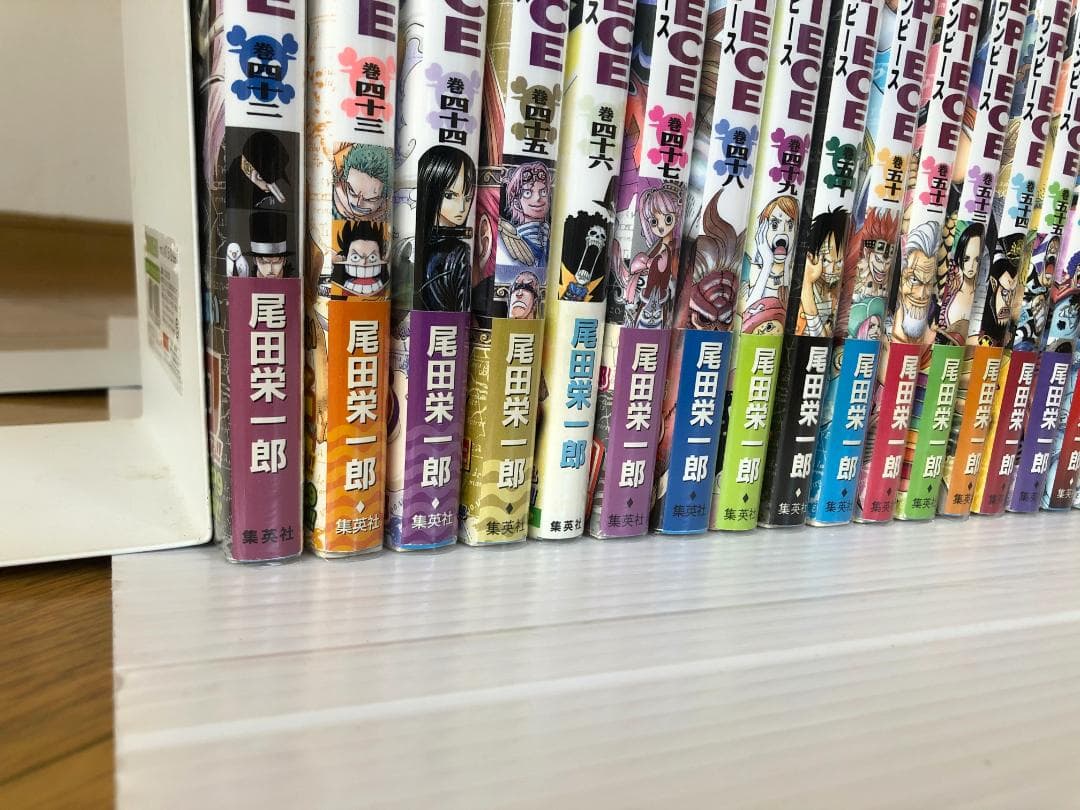 美品　ワンピース　全巻　初版　帯　冊子　コミック　漫画　ガイドブック　ジャンパラ