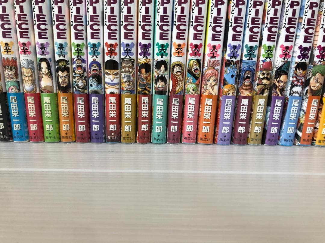 美品　ワンピース　全巻　初版　帯　冊子　コミック　漫画　ガイドブック　ジャンパラ