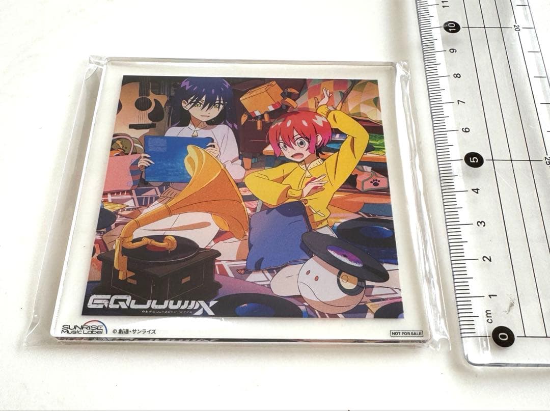 ジークアクス　アクリルコースター　LP限定特典　マチュ　ニャアン　ハロ