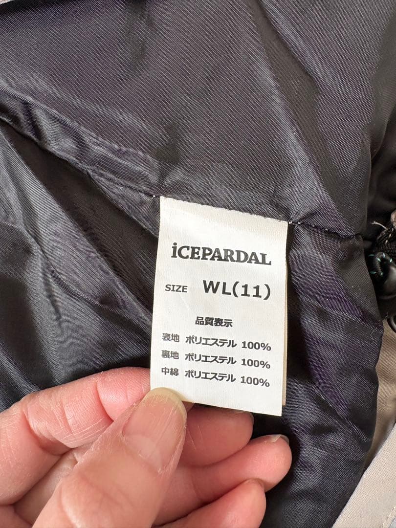 美品！iCEPARDA スノーボードウェア WL(11)上下セット