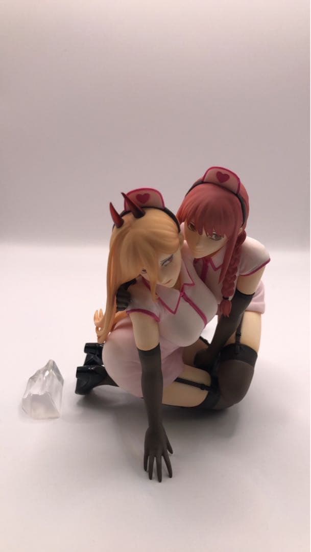 【汚れ有】フリュー パワー&マキマ ナースVer. 1/7スケールフィギュア