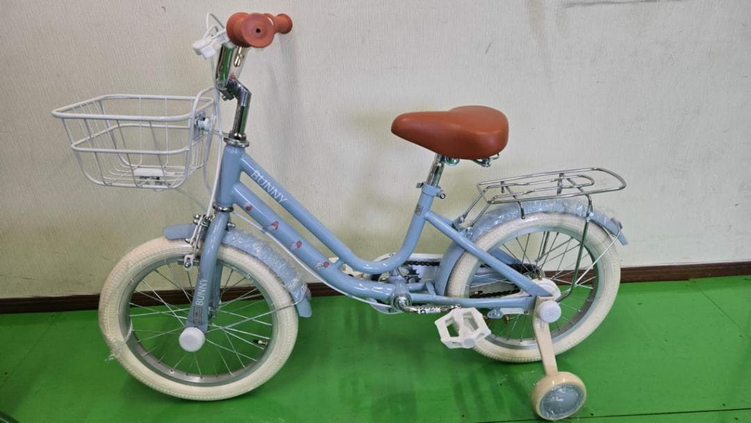 【値下げ中】子供用自転車 BUNNYデザイン 16インチ BLUE