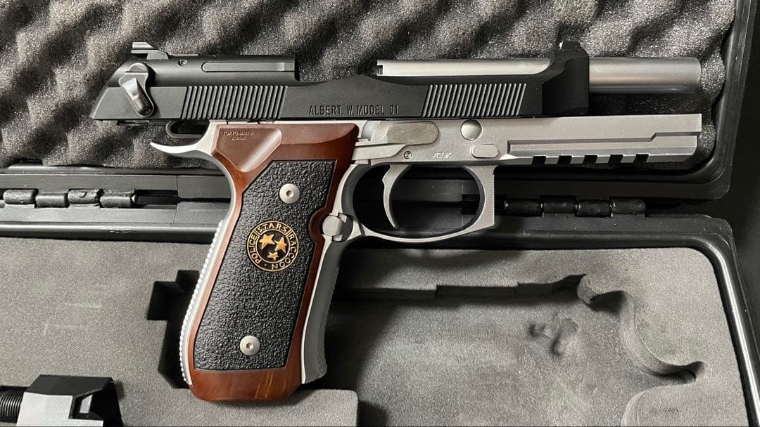 サムライエッジ アルバート.Wモデル バイオハザードガスブローバック