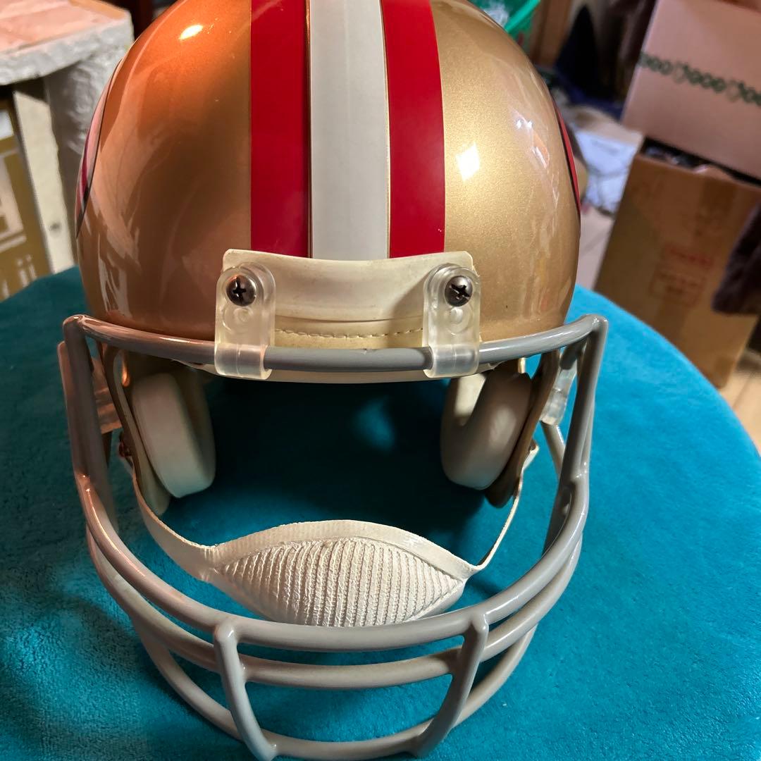 サンフランシスコ49ers ヘルメット ゴールド