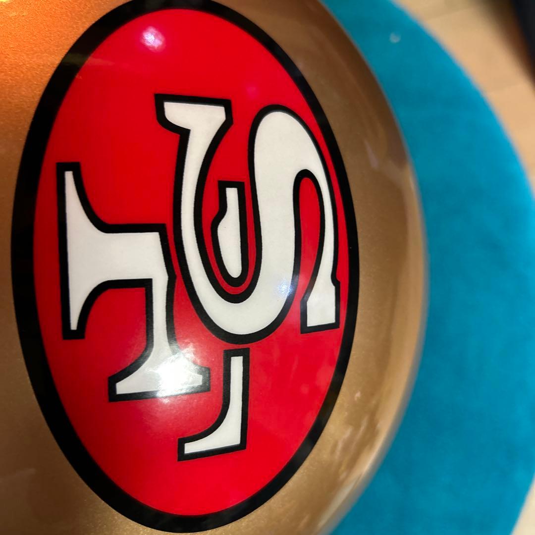 サンフランシスコ49ers ヘルメット ゴールド