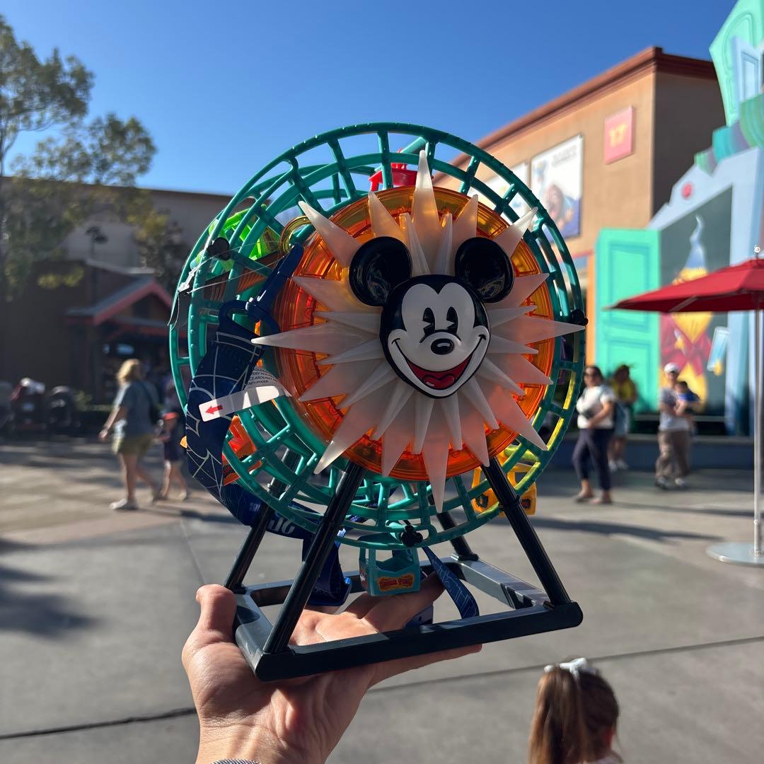 カリフォルニアディズニー 観覧車 ポップコーンバケット 25周年リーフレット付き