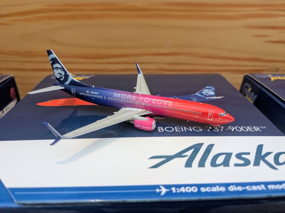 ジェミニ デルタ アメリカ アラスカ 737-800 737-900 1/400