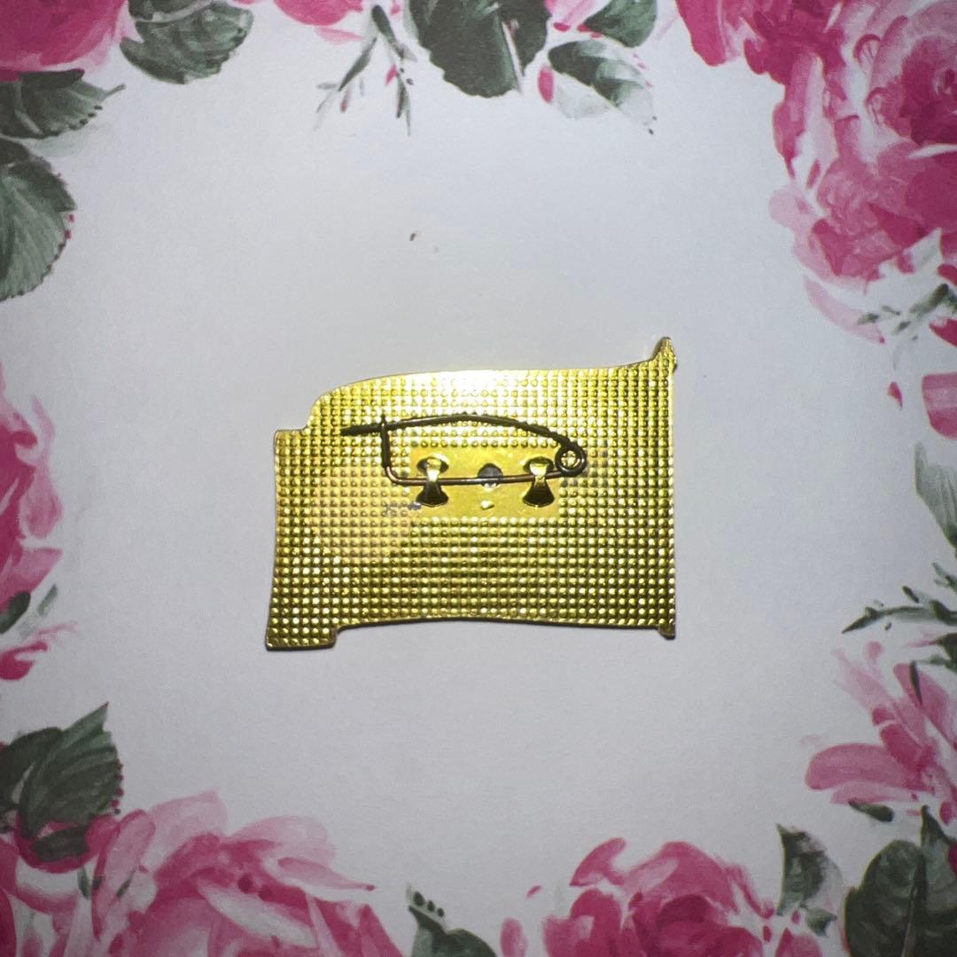 北朝鮮バッジ　金日成　金正日　肖像徽章