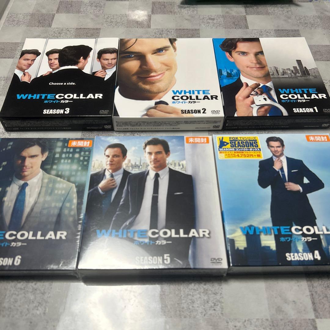 未開封あり　 DVD全巻　ホワイトカラー シーズン1〜6WHITE COLLAR