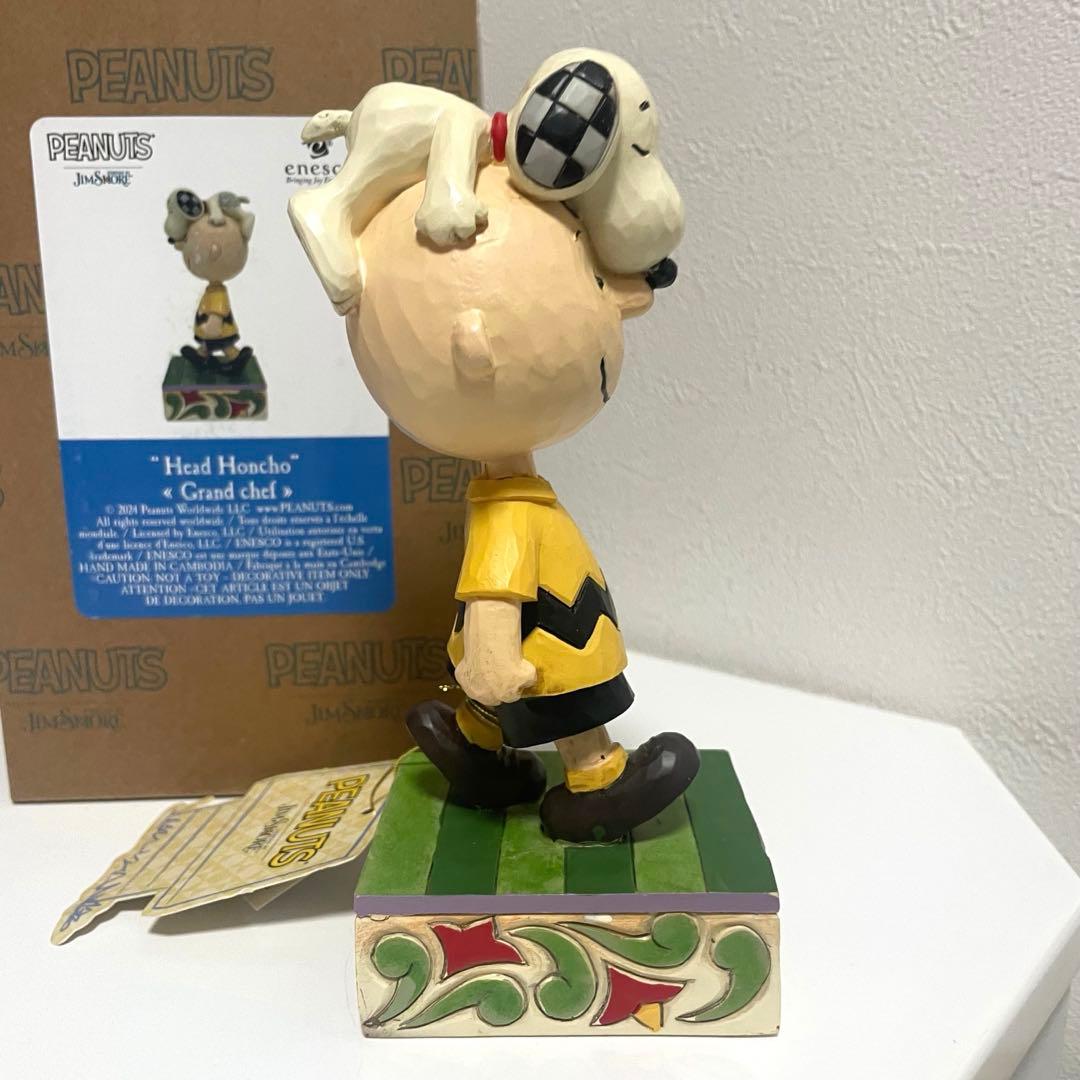 スヌーピー チャーリーブラウン フィギュア ジムショア 箱付き美品
