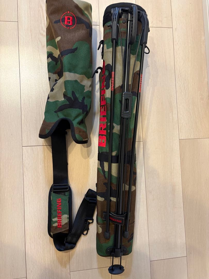 BRIEFING GOLF ブリーフィングゴルフセルフ スタンドキャリーWLカモ