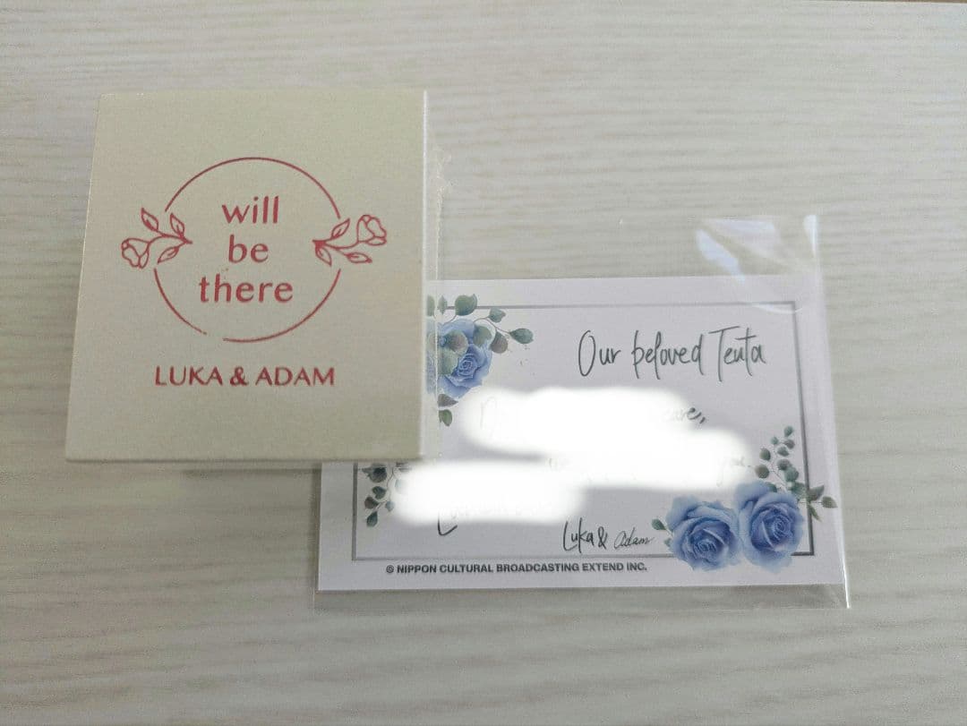 BUSTAFELLOWS バスタフェロウズ テウタのピンキーリング　特典付