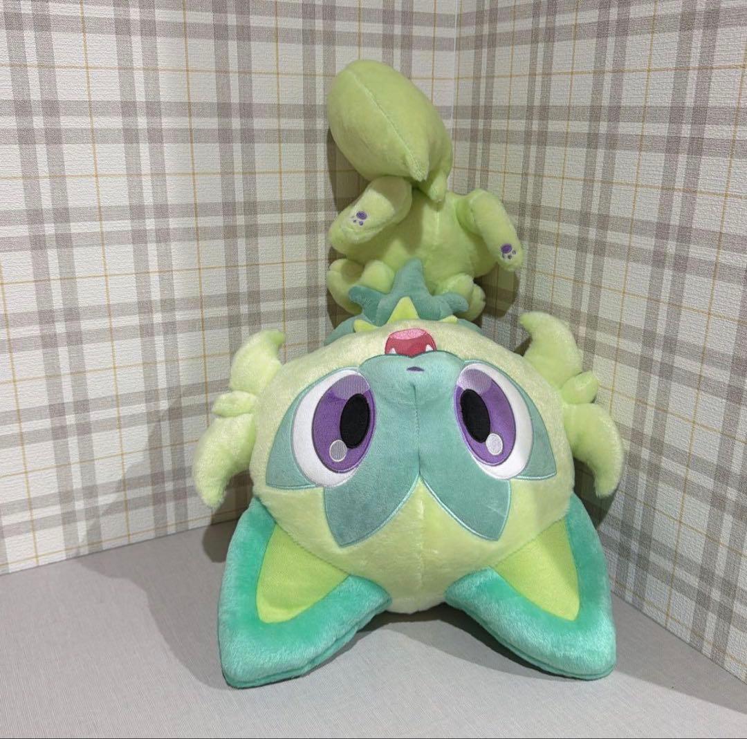 ポケモン 色違い ニャオハ 60cm 特大 ぬいぐるみ ポケットモンスター