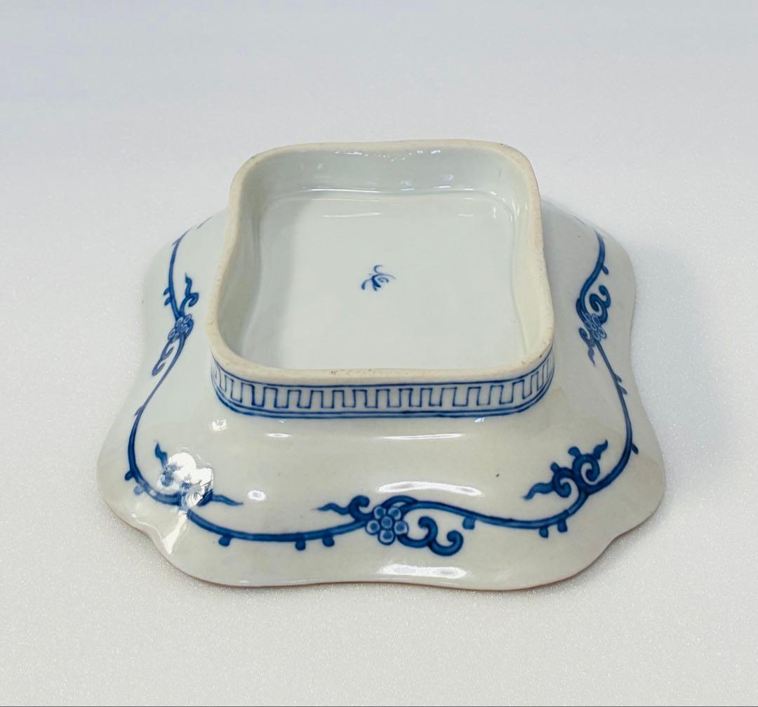 専用 明治末 大正 香蘭社 高級食器 色絵金彩桜樹鮎文 高台皿