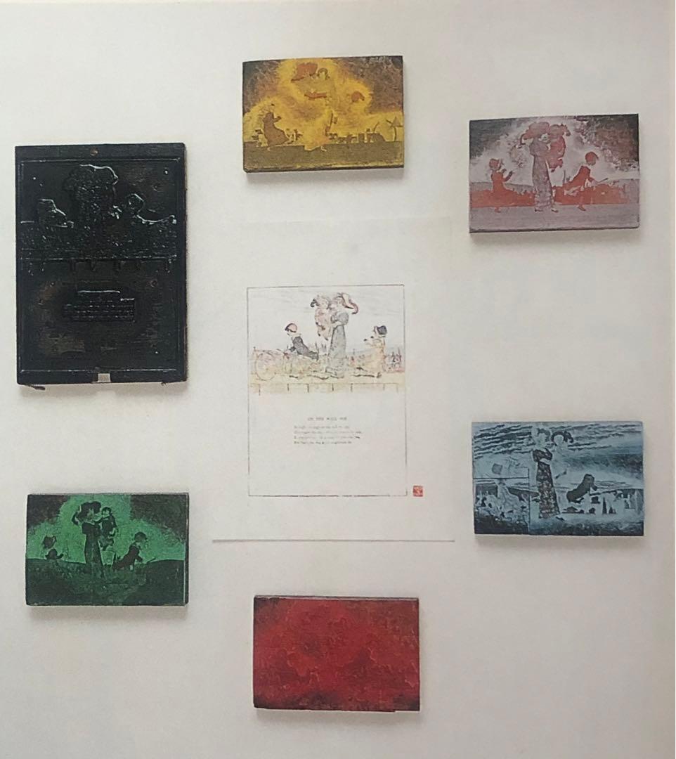 1885年に出版された ケイト・グリーナウェイの 多色版画で製作された絵本