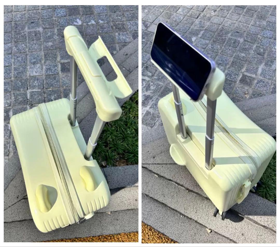 乗れるキャリーケース　スーツケース　子供が乗れる　キッズキャリーケース