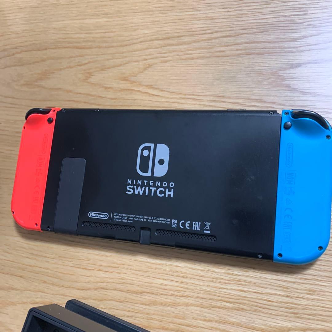 【美品】Nintendo Switch 本体 青/赤 Joy-Con【即日発送】