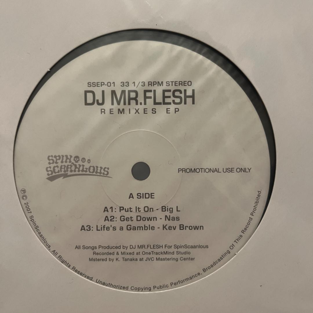 洋楽 DJ MR.FLESH REMIXES EP
