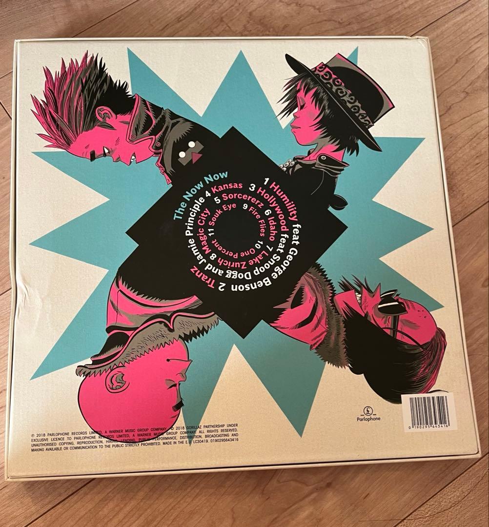 Gorillaz the Now Now デラックス　レコード　ボックス