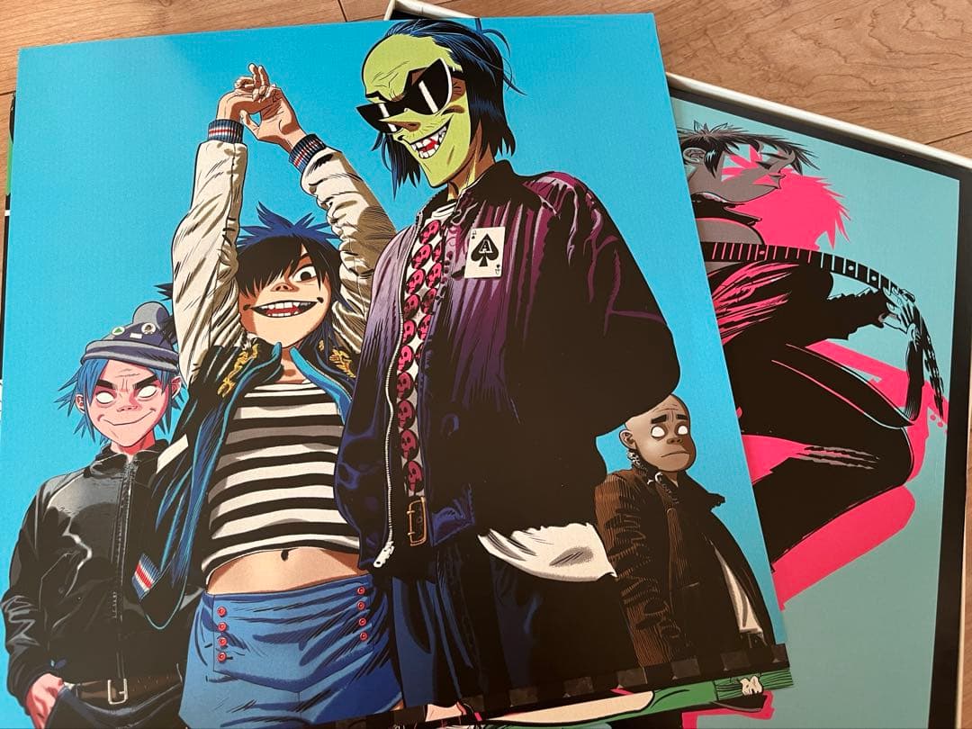 Gorillaz the Now Now デラックス　レコード　ボックス