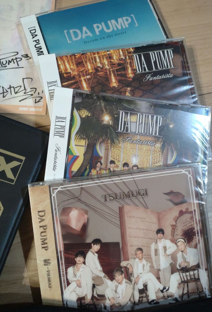 DA PUMP グッズセット 手形　CD　DVD ブルーレイ　ライブＴシャツ