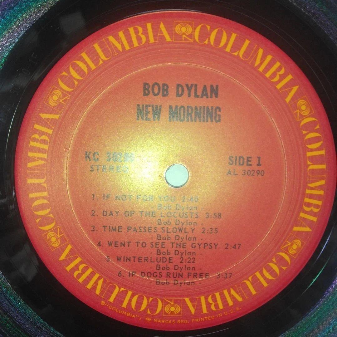 ['70年US盤LP]ボブディラン新しい夜明け B-1掛け声有 マト1F/1F