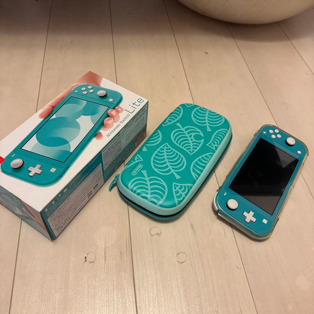 ぽて】Nintendo Switch Lite ターコイズ